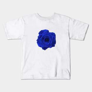 blue flower Kids T-Shirt